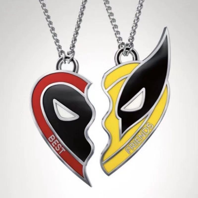 Deadpool & Wolverine Best Friends Set Split Heart