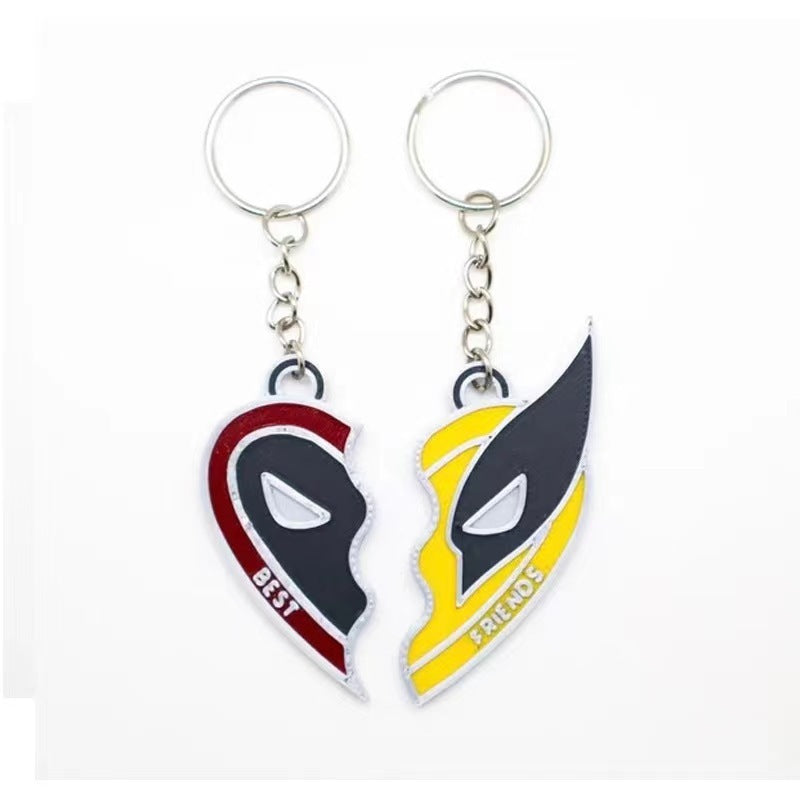 Deadpool & Wolverine Best Friends Set Split Heart