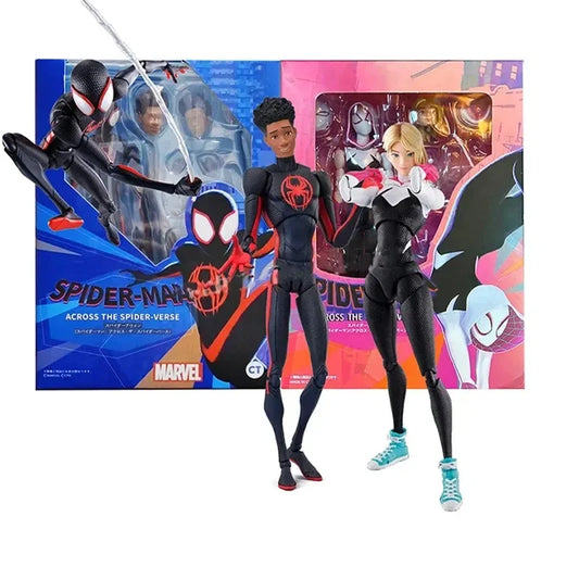 Miles Morales and Gwen Stacy Figure