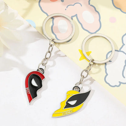 Deadpool & Wolverine Best Friends Set Split Heart