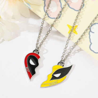 Deadpool & Wolverine Best Friends Set Split Heart
